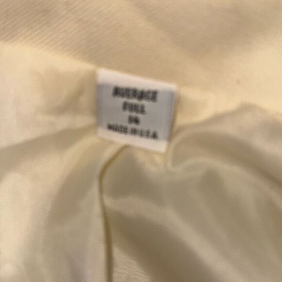 Vintage Sears Cream Blazers That Fit Women’s Button Down Blazer Size 14 - Picture 12 of 14